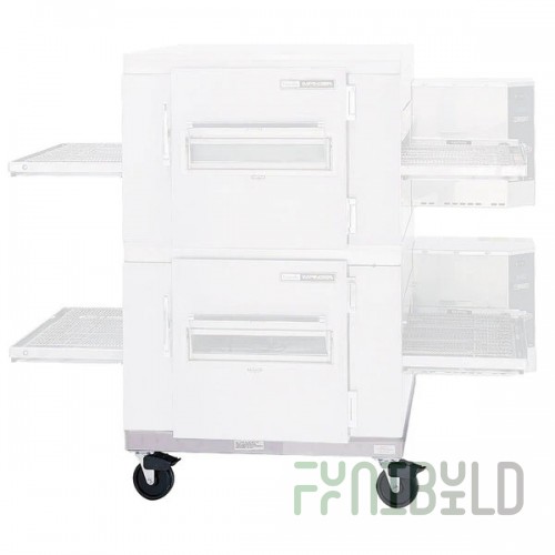 Lincoln 1010 48 Inch Equipment Stand with Casters Impinger I 1400 Series