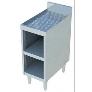 Sapphire Manufacturing SMBGR-301 Sapphire Underbar Glass Rack Unit Open Base With Adjustable Shelf