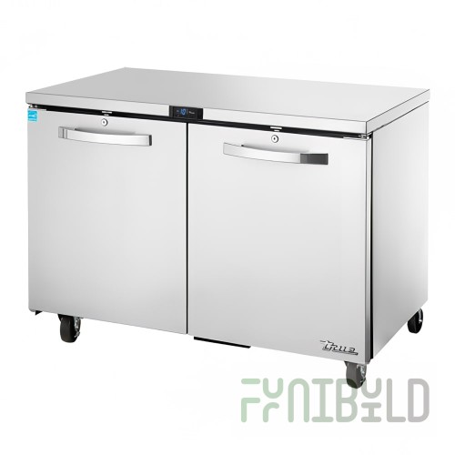 True Refrigeration TUC-48F-ADA-HC~SPEC3 48 Inch Undercounter Freezer Stainless Steel with 2 Section