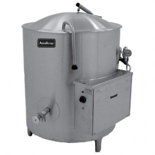 AccuTemp ALLEC-30MV 35 Inch Electric Kettle Mixer 30 Gallon Stainless Steel with Agitator