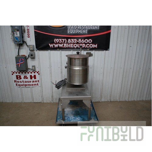 Optional 6 Gallon Stainless Steel Lid Holder for KET6T (KE003927-2), Cleveland LCHE6
