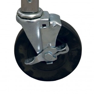 SaniServ P1909904 4 Inch Swivel Casters with Brakes for Equipment Stands SaniServ P1909904 4 Inch Swivel Casters with Brakes for Equipment Stands