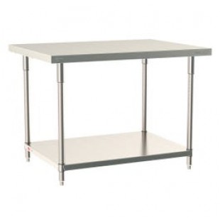Metro TWS3648FS-316-S 48 Inch Work Table Stainless Steel Reinforced with Undershelf Metro TWS3648FS-316-S 48 Inch Work Table Stainless Steel Reinforced with Undershelf