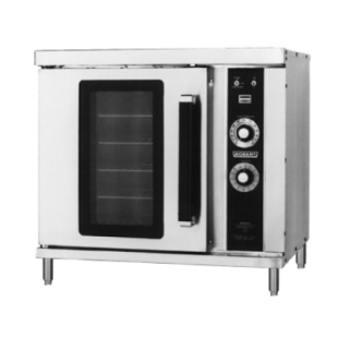 Hobart HGC20-NATURAL 40 Inch Convection Oven Gas Solid State Controls 25000 BTU