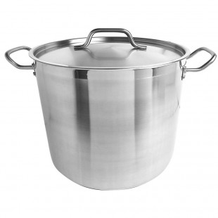 Thunder Group SLSPS4020C 12-3/8 Inch Diameter Stock Pot Lid with Stainless Steel