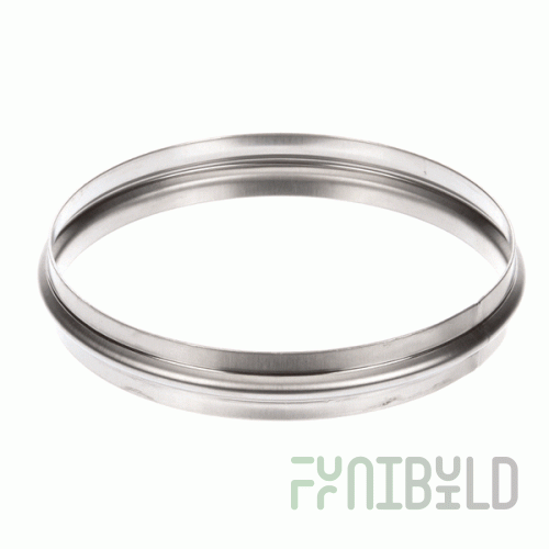Salvajor 65 6-1/2 Inch Weld-in Trough Collar Stainless Steel Durable Design