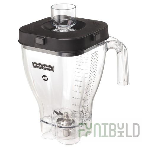 Hamilton Beach 6126-1100-CE 135-1/5 Oz. Blender Container with Handle Polycarbonate