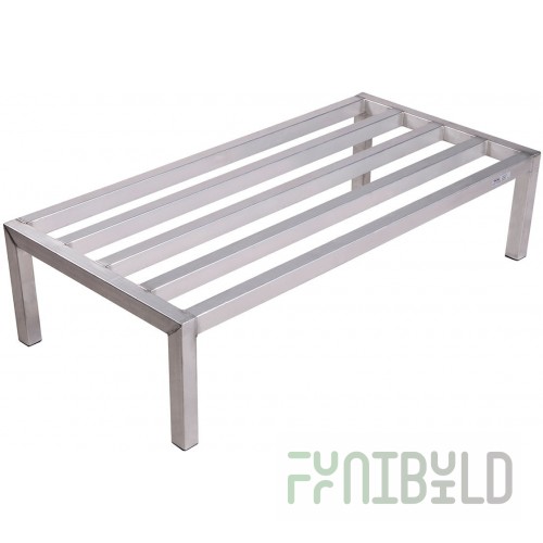 Winholt DASQ-5-824 60 Inch Dunnage Rack 2100 lb Capacity Aluminum