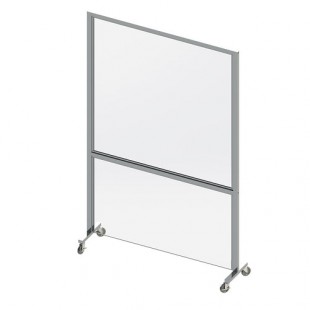 Cal Mil 22142-31BTMPNL 31-1/2 Inch Acrylic Bottom Panel for Mobile Partition Cal Mil 22142-31BTMPNL 31-1/2 Inch Acrylic Bottom Panel for Mobile Partition
