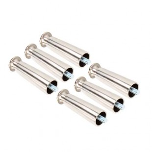 American Range A35101 4 Inch Adjustable Legs Set of 6 Brushed Nickel American Range A35101 4 Inch Adjustable Legs Set of 6 Brushed Nickel
