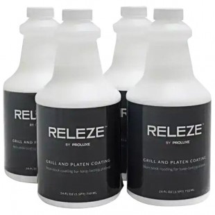 Proluxe RELEZE4 80 Oz Non-Stick Spray Aluminum Cooking Surface Coating 4 Cases