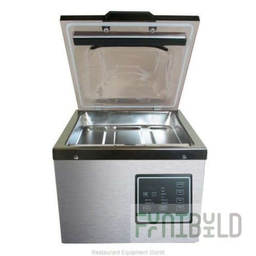 Hamilton Beach 65-1201-W 22 Inch Countertop Vacuum Packaging Machine Stainless Steel with Digital Display