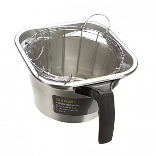 Fetco B002280B1 16 Inch Brew Basket with Clips Stainless Steel