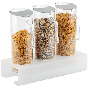 World Tableware APS 11974 Cereal Bar Set 7-piece 101-1/2 Oz. Per Pitcher