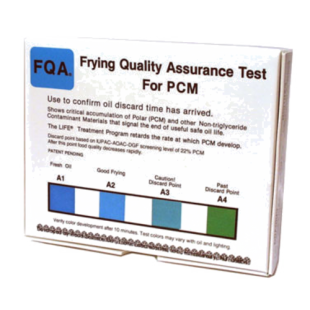 MirOil USA FQA7PCM Test Kit Fry Quality Assurance To Show Polar Contaminant Materials (PCM) As End Point Of Oil Use