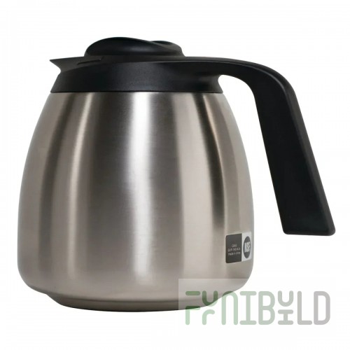Bunn 51746.0003 64 Oz Thermal Decanter Stainless Steel with Brew-through Lids