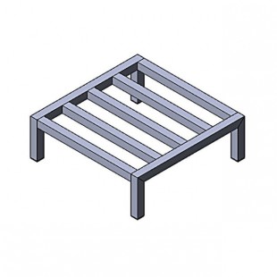 Everpure RACK16 16 Inch Sturdy RO Storage Tank Stand for EZ-RO Tanks