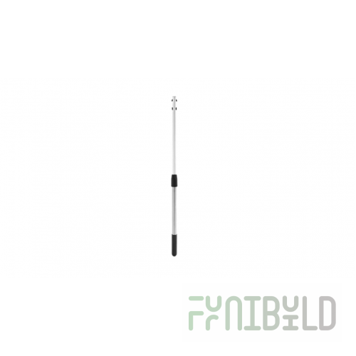 Rubbermaid Commercial Products 1863883 Telescopic Handle 20 to 40 Inch Aluminum Silver with Comfort Grip