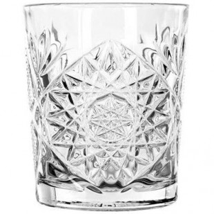 Libbey 926835 2 Oz Shot Glass Clear Glass Hobstar Design - 24 Packs