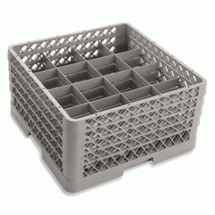 Vollrath TR8DDDA-21 19-3/4 Inch Traex Full Size Glass Rack with Extenders Vollrath TR8DDDA-21 19-3/4 Inch Traex Full Size Glass Rack with Extenders