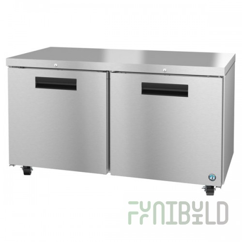 Hoshizaki UF60A-01 60 Inch Two-Section Freezer Stainless Steel Undercounter