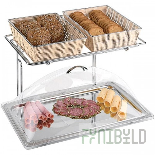 World Tableware APS 11555 Buffet Frame 2-Tier GN 1/119-1/2