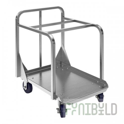 Winholt D2027A-BPC Open Frame Sheet Pan Truck for 18 Inch Trays