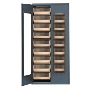 Quantum QSC-C250CL 36 Inch Heavy-Duty Storage Cabinet with Clear Acrylic Door