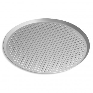Vollrath PC13XPCC 13 Inch Extra Perforated Pizza Pan Aluminum Anodized