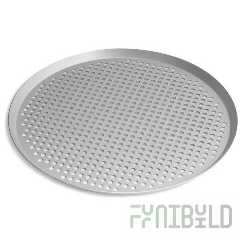 Vollrath PC13XPCC 13 Inch Extra Perforated Pizza Pan Aluminum Anodized