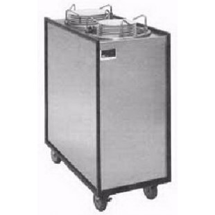 APW Wyott HML3-9 40 Inch Heated Dish Dispenser Mobile Stainless Steel with 3 Tubes APW Wyott HML3-9 40 Inch Heated Dish Dispenser Mobile Stainless Steel with 3 Tubes