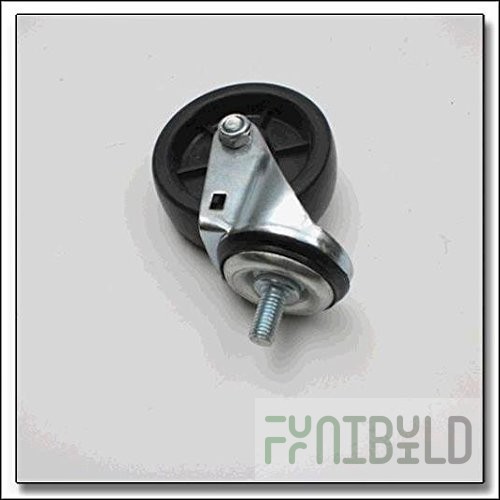 Turbo Air G8F6500101 4 Inch Caster without Brake Zinc-plated Steel