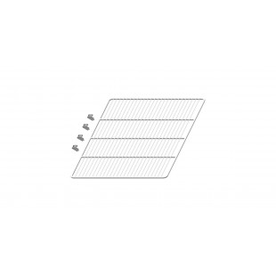 Extra 25 Inch Stainless Steel Shelf Kit With 4 Mounting Clips, Arctic Air 69214K