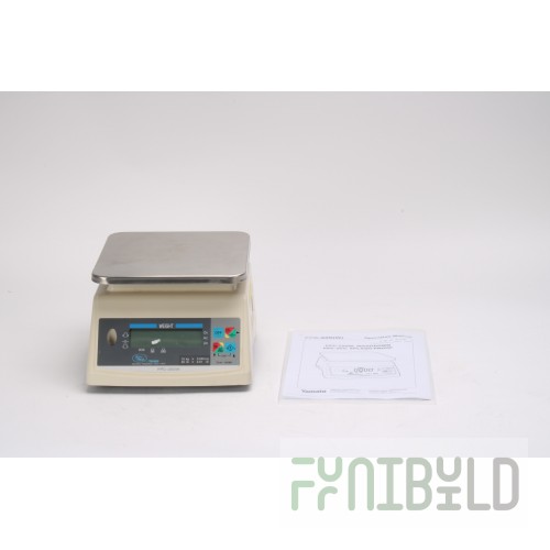 Yamato PPC-200W-5Z 9 Inch Stainless Steel Digital Portion Control Scale with Tare