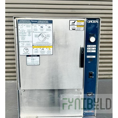 Groen SSB-5G 21 Inch Gas Convection Steamer Stainless Steel with 58000 BTU