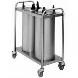 APW Wyott TL3-5 30 Inch Open Frame Mobile Plate Dispenser Stainless Steel