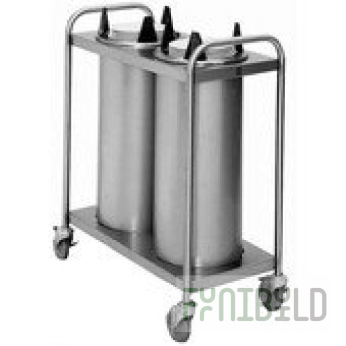 APW Wyott TL3-5 30 Inch Open Frame Mobile Plate Dispenser Stainless Steel