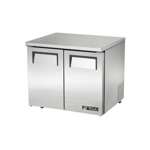 True Refrigeration TUC-36-LP-HC~SPEC3 36 Inch Stainless Steel Refrigerator 2 Section