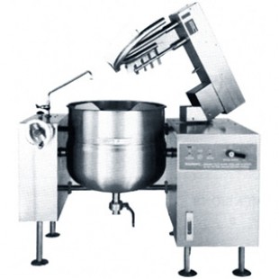 Market Forge FTM60LE 24 Inch Electric Kettle Mixer Stainless Steel with Crown Model