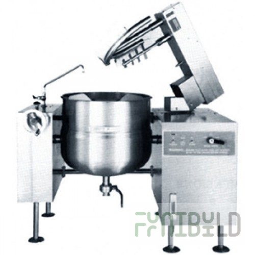 Market Forge FTM60LE 24 Inch Electric Kettle Mixer Stainless Steel with Crown Model