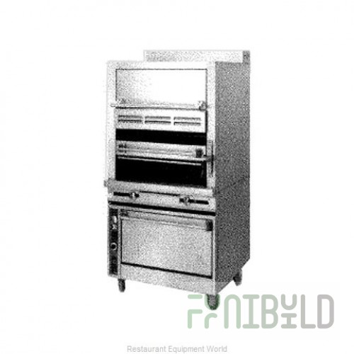 Jade Range JSHBR-36-36_NAT 36 Inch gas Broiler with Ceramic Radiants 125000 BTU