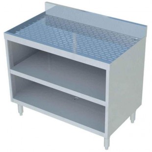 Sapphire Manufacturing SMBGR-361 Sapphire Underbar Glass Rack Unit Open Base With Adjustable Shelf