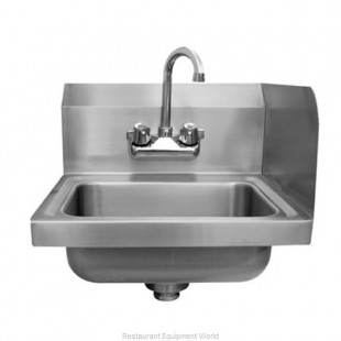 Advance Tabco 7-PS-EC-SPR-1X 14 Inch Hand Sink with Right Side Splash Stainless Steel