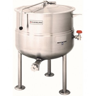 Cleveland KGL40@QS 35 Inch Kettle Gas Stationary 40 Gallon 140000 BTU