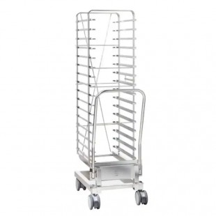 Rational 60.21.156 20 Inch Mobile Oven Rack with 15 Rails for SCC 201 Series