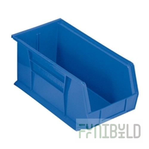 Metro MB30281B 20 Inch Supply Bins Stacking Blue Impact Resistant Polymer