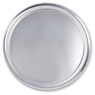 Vollrath WR14 14 Inch Diameter Pizza Pan Wide Rim 18 Gauge Aluminum Natural Finish Vollrath WR14 14 Inch Diameter Pizza Pan Wide Rim 18 Gauge Aluminum Natural Finish