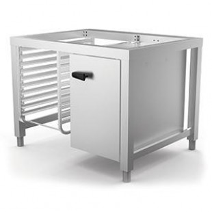 Lainox NAL071 Neutral Cabinet With Door AISI 304 Stainless Steel Fixed To NSR071 Floor Stand Lainox NAL071 Neutral Cabinet With Door AISI 304 Stainless Steel Fixed To NSR071 Floor Stand