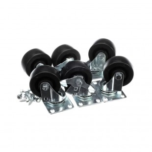 Optional 3 Inch Casters for Models DW79/94 (Set of 6), Beverage Air 00C31-030ABB