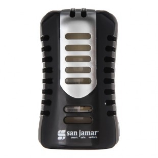 San Jamar WP9070BKSS 4-5/8 Inch Air Freshener Dispenser Passive Battery Free Stainless Steel Black Finish San Jamar WP9070BKSS 4-5/8 Inch Air Freshener Dispenser Passive Battery Free Stainless Steel Black Finish